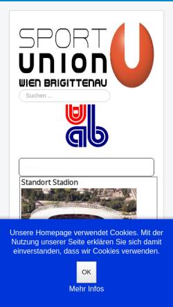Vorschau der mobilen Webseite www.uab.at, Union Aktiv Brigittenau