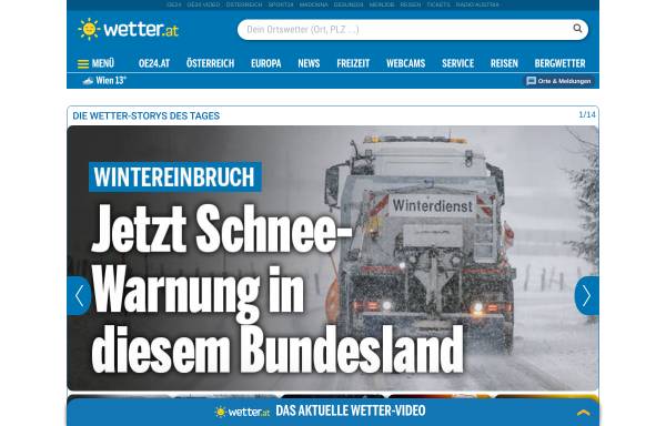 Wetter - Wien aktuell - wetter.at