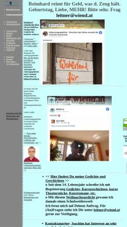 Vorschau der mobilen Webseite www.wiend.at, WIeND - Die Online-Zeitung
