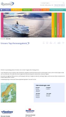 Vorschau der mobilen Webseite www.skandinavische-reiseagentur.com, Skandinavische Reiseagentur