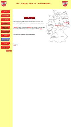Vorschau der mobilen Webseite www.cottbus-sommerbiathlon.de, Sommerbiathlon in Cottbus