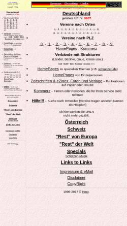 Vorschau der mobilen Webseite volker-helmig.de, German Shooting Links