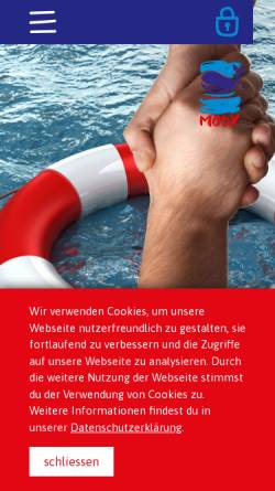 Vorschau der mobilen Webseite www.moby.ch, SLRG Sektion Rüti