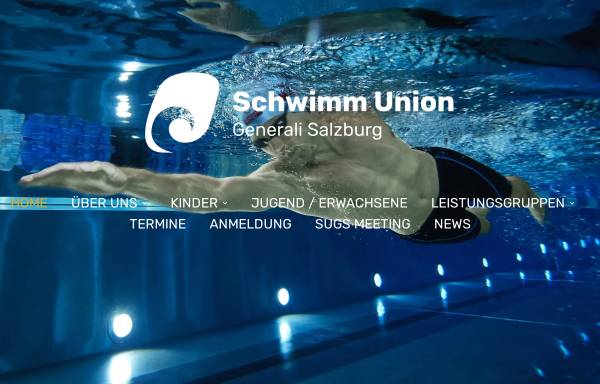 Vorschau von schwimmunion-salzburg.at, Schwimm Union Generali Salzburg