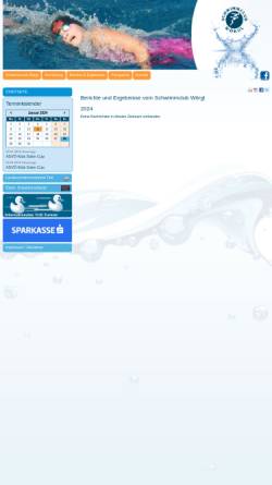 Vorschau der mobilen Webseite schwimmclub.woergl.at, TS Raika Wörgl - Sektion Schwimmen