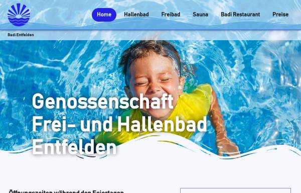 Vorschau von www.badi-entfelden.ch, Schwimmbad Entfelden