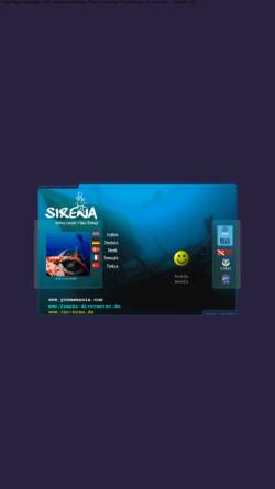 Vorschau der mobilen Webseite www.sirenadive.com, Sirena Diving Center