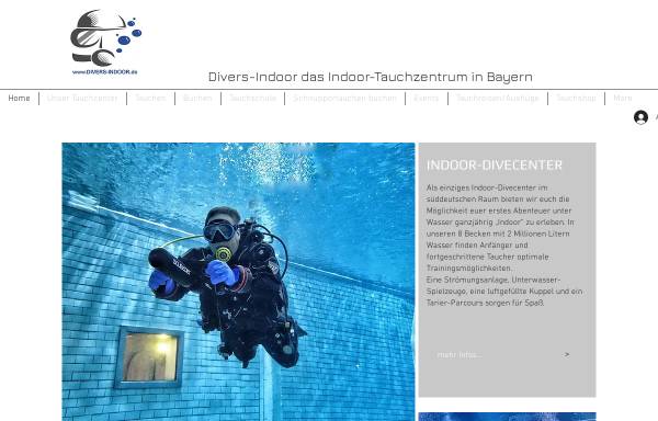 Vorschau von www.divers-indoor.de, Diver's