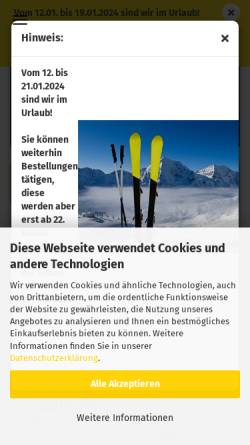 Vorschau der mobilen Webseite www.ironbody.de, Hoffmann Internethandel, Marc Hoffmann
