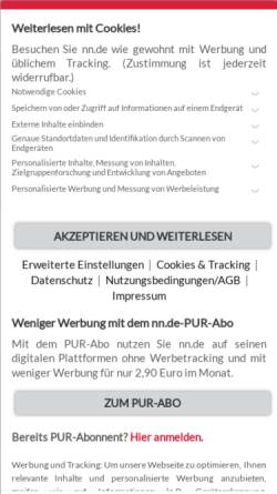 Vorschau der mobilen Webseite www.sc-tagblatt.com, Schwabacher Tagblatt