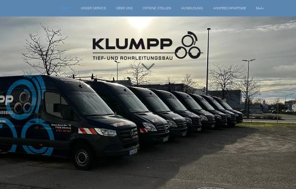 Vorschau von www.klumpp-rohrbau.de, Klumpp GmbH
