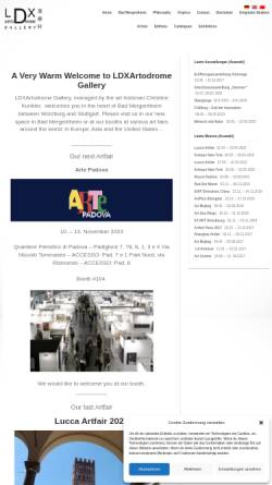 Vorschau der mobilen Webseite www.artodrome.de, Galerie artodrome