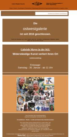 Vorschau der mobilen Webseite www.galerie-knyrim.eu, Ostwestkunst-Galerie Brigitte Knyrim