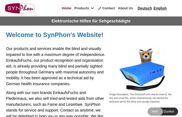 Vorschau von www.synphon.de, SynPhon GmbH