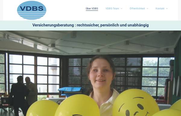 Vorschau von vdbs-online.de, Versicherungsdienst für Blinde und Sehbehinderte