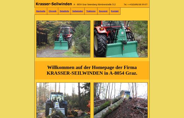 Vorschau von www.krasser-seilwinden.at, FoRe. Forsthandel Reinle