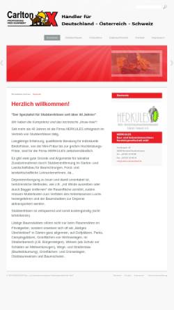 Vorschau der mobilen Webseite www.carlton-deutschland.de, Herkules Holz-Recyclingmaschinenhandel e.K.