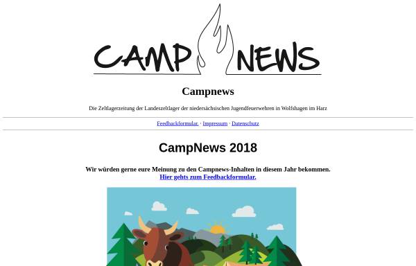 Vorschau von www.campnews.de, Campnews