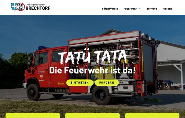 Vorschau von www.ff-brechtorf.de, Freiwillige Feuerwehr Brechtorf