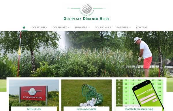 Vorschau von www.gp-duebener-heide.de, Golfclub Leipzig