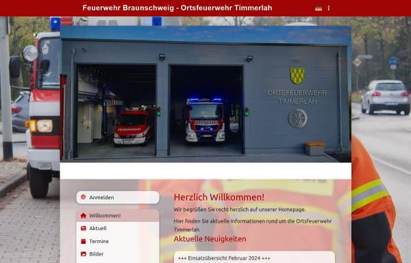 Vorschau von www.feuerwehr-timmerlah.de, Freiwillige Feuerwehr Timmerlah