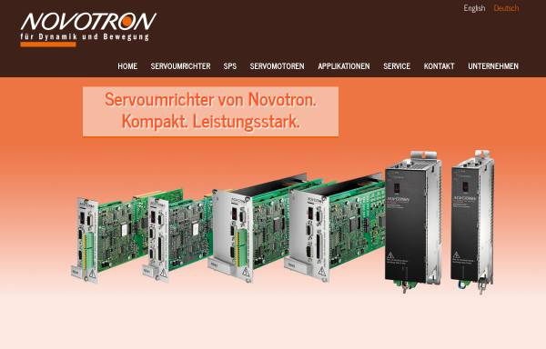 Vorschau von www.novotron-online.com, Novotron Industrie-Automation GmbH