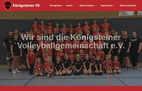 Vorschau von koenigsteinervg.de, Königsteiner Volleyballgemeinschaft e.V.