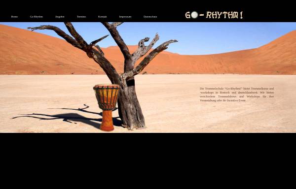 Vorschau von www.go-rhythm.de, Go-Rhythm