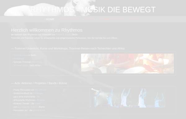 Vorschau von www.rhythmos.de, Rhythmos