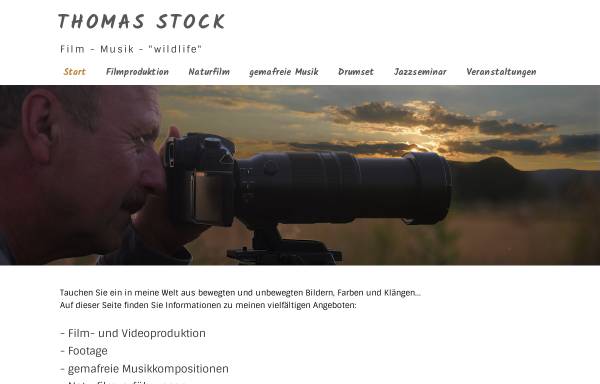 Vorschau von www.thomasstock.de, Stock, Thomas
