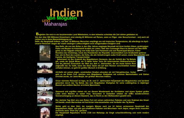Vorschau von www.h-steuerwald.de, Indien - Von Mogulen und Maharajas
