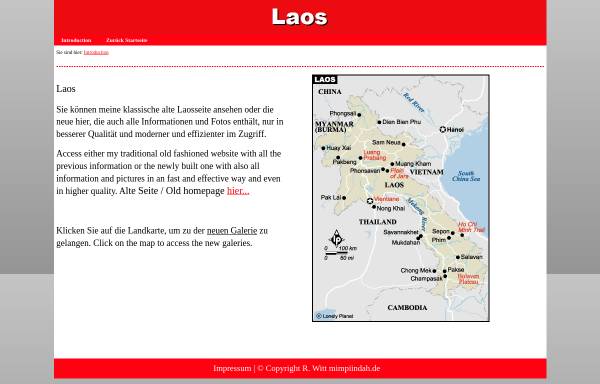 Reise nach Laos 2004 [Reinhard Witt]