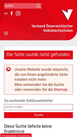 Österreichisches Volkshochschularchiv