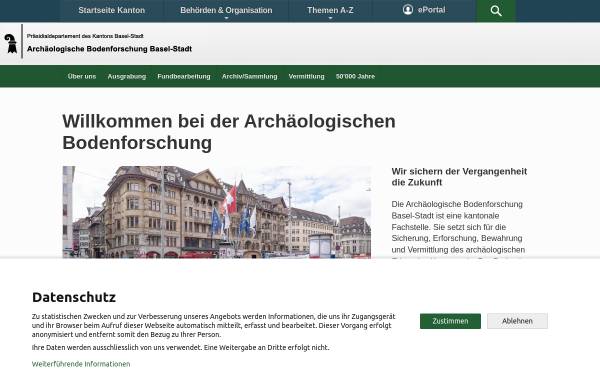 Archäologie Basel Stadt