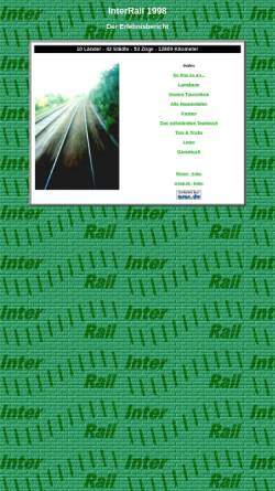 Vorschau der mobilen Webseite arnep.de, InterRail 1998 durch Mitteleuropa - Der Erlebnisbericht
