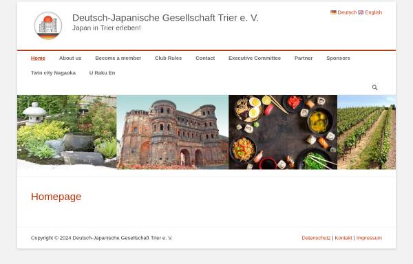 Vorschau von www.djg-trier.de, Deutsch-Japanische Gesellschaft Trier e.V.