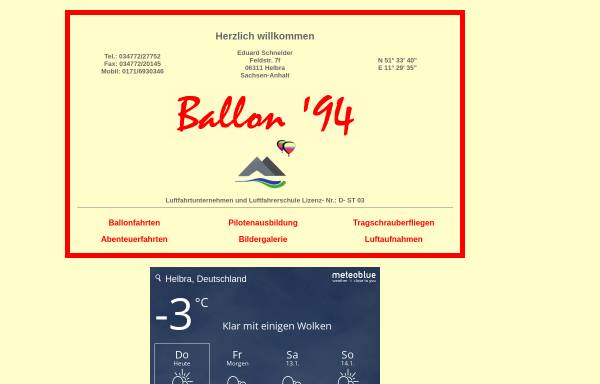 Vorschau von www.ballon94.de, Ballon94