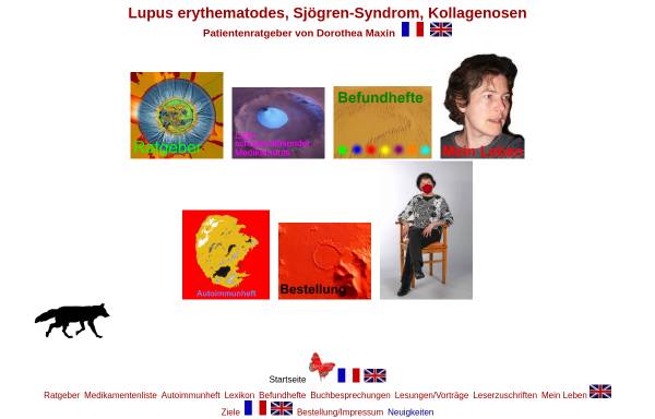 Vorschau von www.lupus-support.de, Lupus Erythematodes