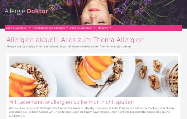 Vorschau von www.allergie-doktor.de, Allergie-Doktor