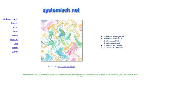Vorschau von www.systemisch.net, Systemische Therapie