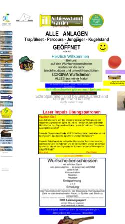 Vorschau der mobilen Webseite www.schiessstand-warder.de, Schießstand Warder