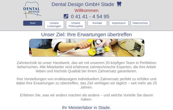 Vorschau von www.dental-design-stade.de, Dental Design