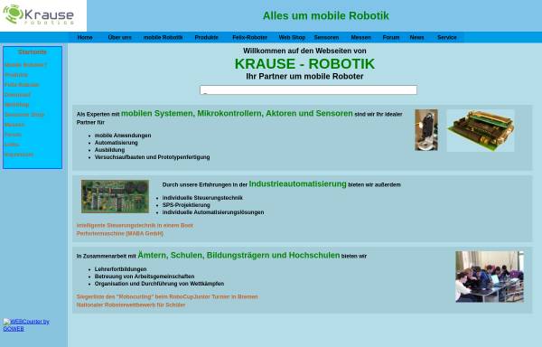 Krause Robotik - Mobile Roboter im Einsatz