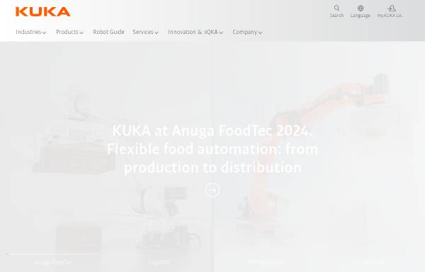 Vorschau von www.kuka.com, KUKA Roboter GmbH