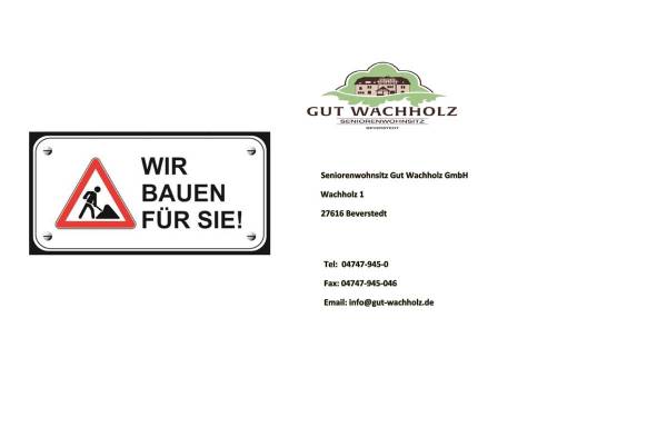 Vorschau von www.gut-wachholz.de, Alten- und Pflegeheim „Gut Wachholz“