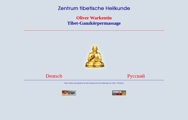 Vorschau von www.tibet-massage.de, Edith und Oliver Warkentin
