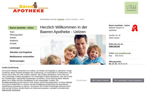 Vorschau von www.baeren-apo.de, Bären-Apotheke