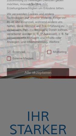Vorschau der mobilen Webseite www.aktronic.de, Ak tronic Software & Services GmbH