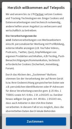 Vorschau der mobilen Webseite www.heise.de, Quaoar zeigt Pluto die rote Karte