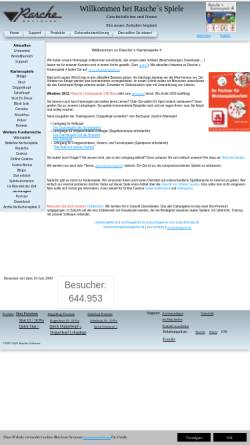 Vorschau der mobilen Webseite www.raschesspiele.de, Rasche Software, Andrea Rasche